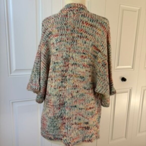 Volcom Kokamo Multi Colored Yarn Kimono Sweater - Picture 3 of 11